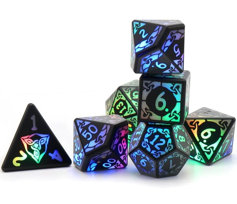 LED Dice Set - Unity