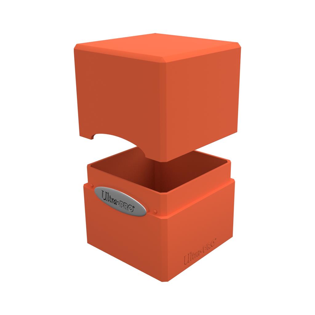 Deckbox: Satin Cube Pumpkin Orange