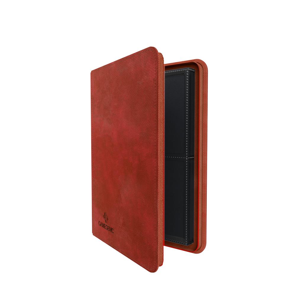 Zip-Up Album 8-Pocket Red