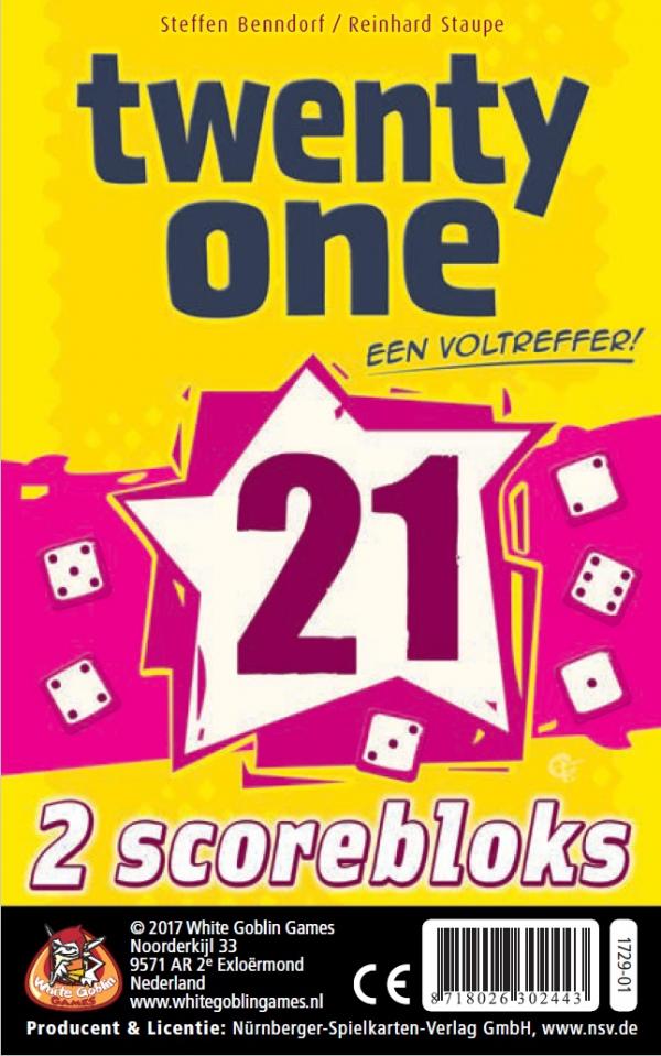 Twenty One (21) Bloks (extra scorebloks)