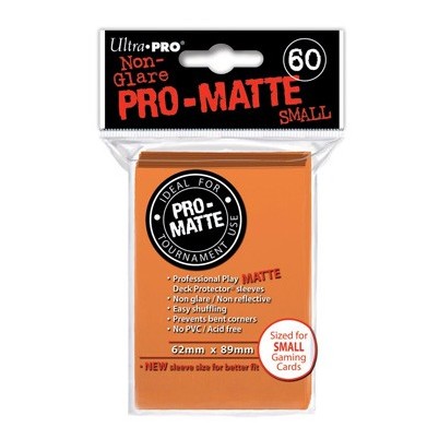 Sleeves: Pro-Matte Orange Small (60)