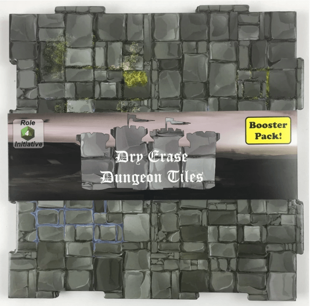 Dry Erase Dungeon Tiles: Graystone Square Booster Pack