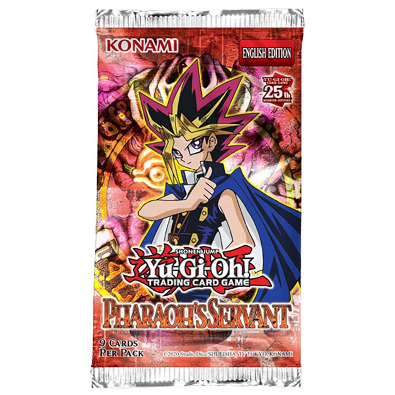 Yu-Gi-Oh Pharaoh's Servant 25th Anniversary Booster