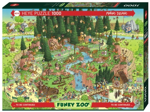 Puzzel Black Forest Habitat - 1000 stukjes