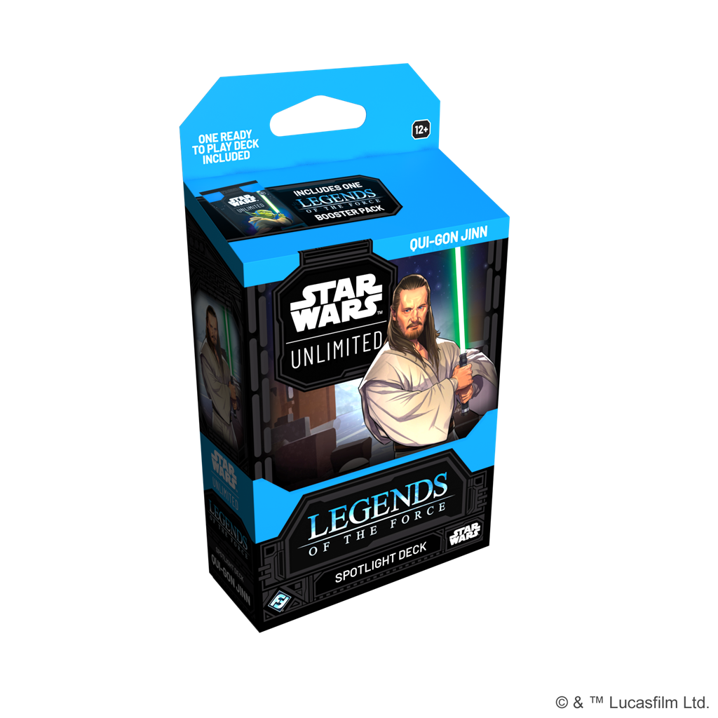 Star Wars: Unlimited: Legends of the Force - Deck Qui-Gonn Jinn