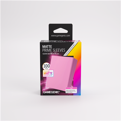 Sleeves: Pack Matte Prime Pink (100)