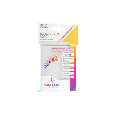 Sleeves Small (62x89) - White