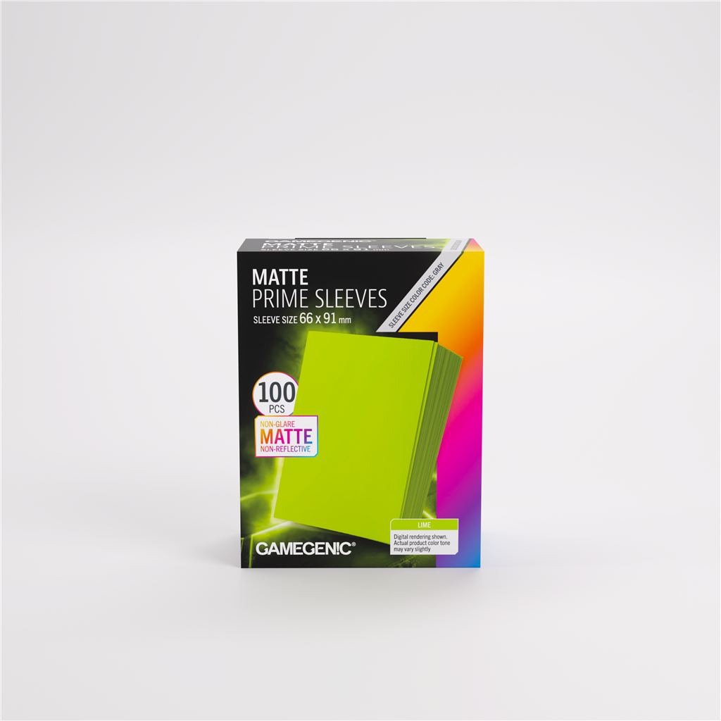 Sleeves: Pack Matte Prime Lime (100)
