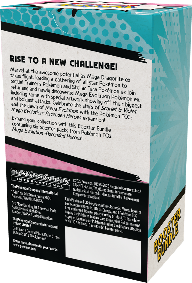 Pokemon: Ascended Heroes - Booster Bundle