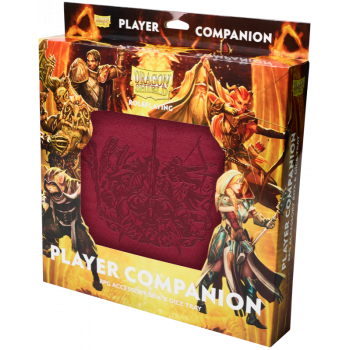 Dragon Shield RPG Player Companion - Blood Red