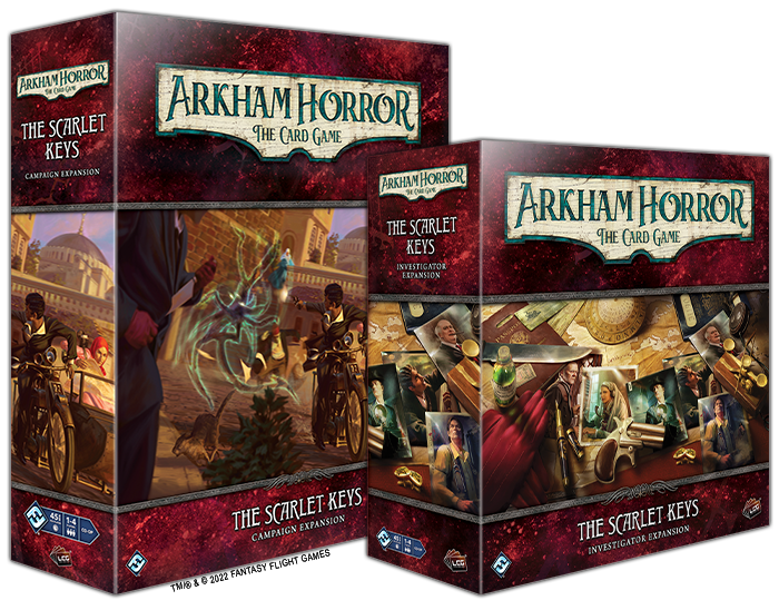 Arkham Horror LCG The Scarlet Keys Investigator Expansion