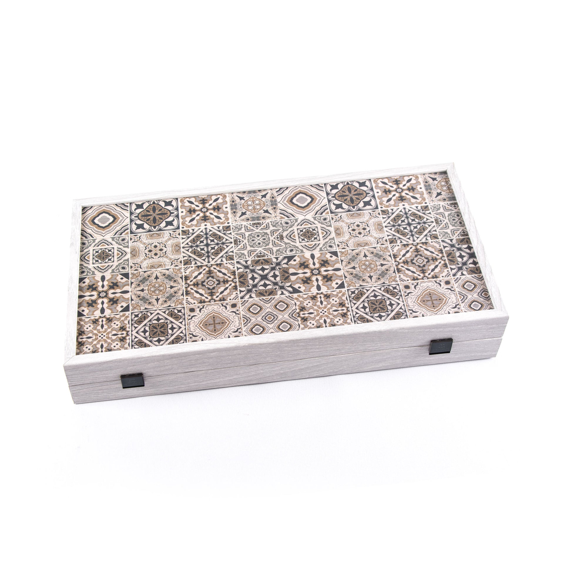 Backgammon printed-Moroccan Mosaic Art 48x26cm