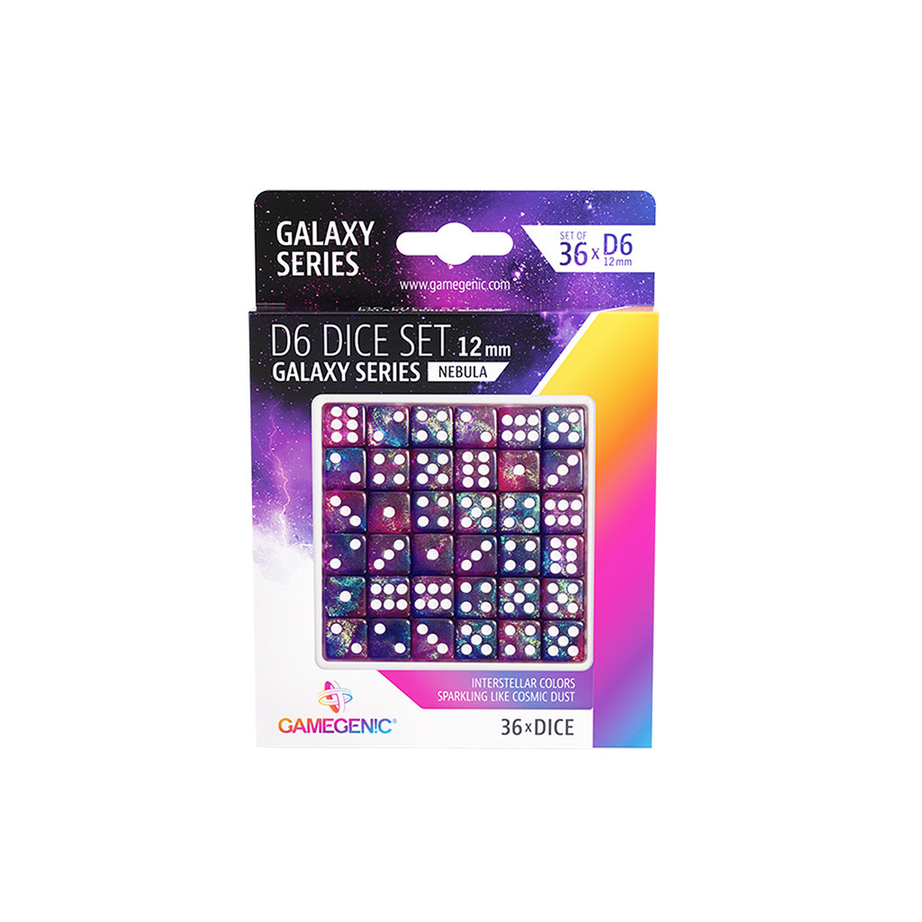 Dice Set Galazy Series - Nebula (36 D6)