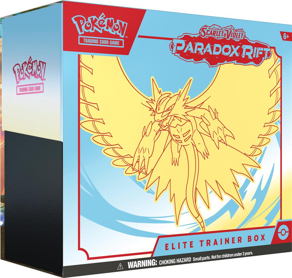 Pokemon: Paradox Rift Elite Trainer Box - Roaring Moon