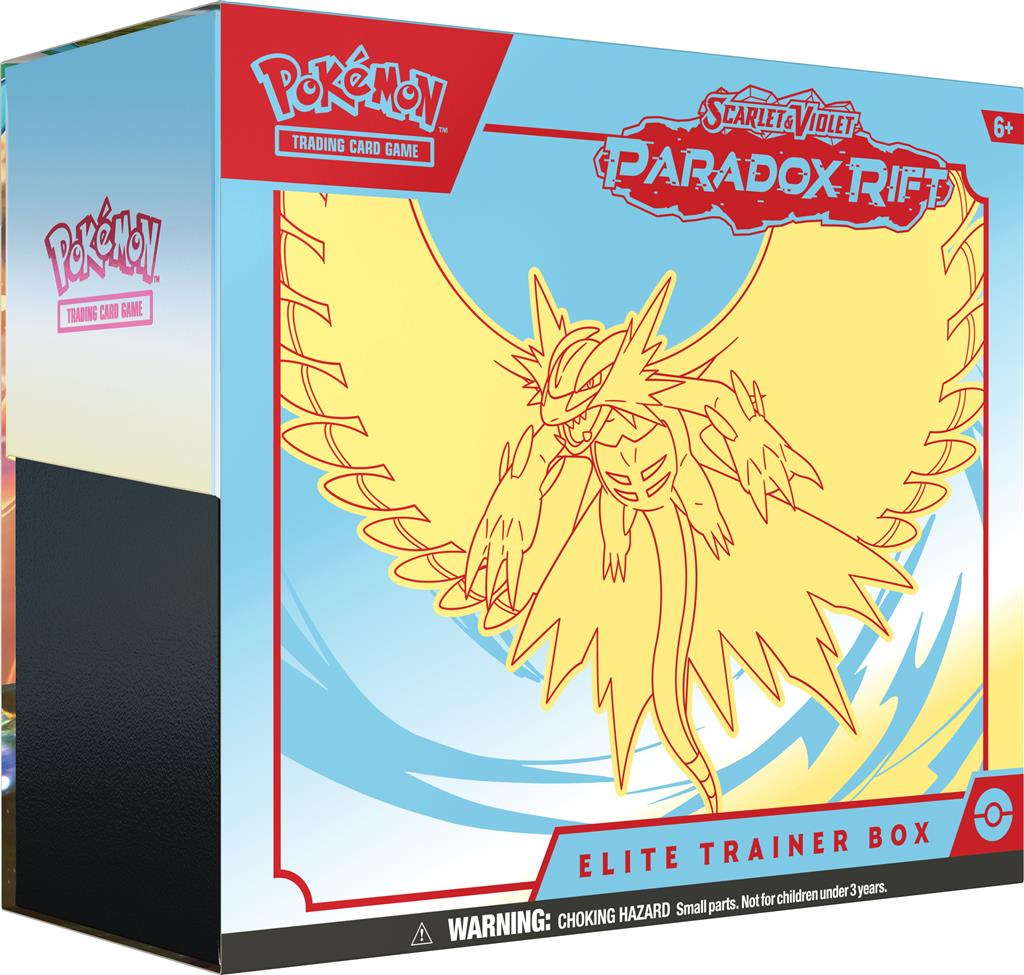 Pokemon: Paradox Rift Elite Trainer Box - Roaring Moon Pokemon: Paradox Rift Elite Trainer Box - Roaring Moon