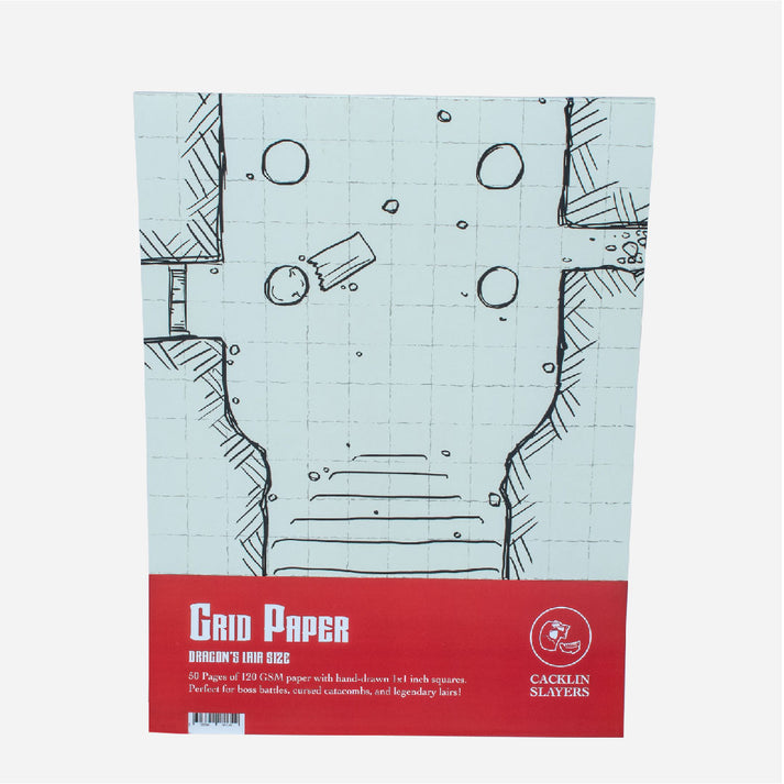 Grid Paper: Dragon's Lair Size (12 x 16 Inch)