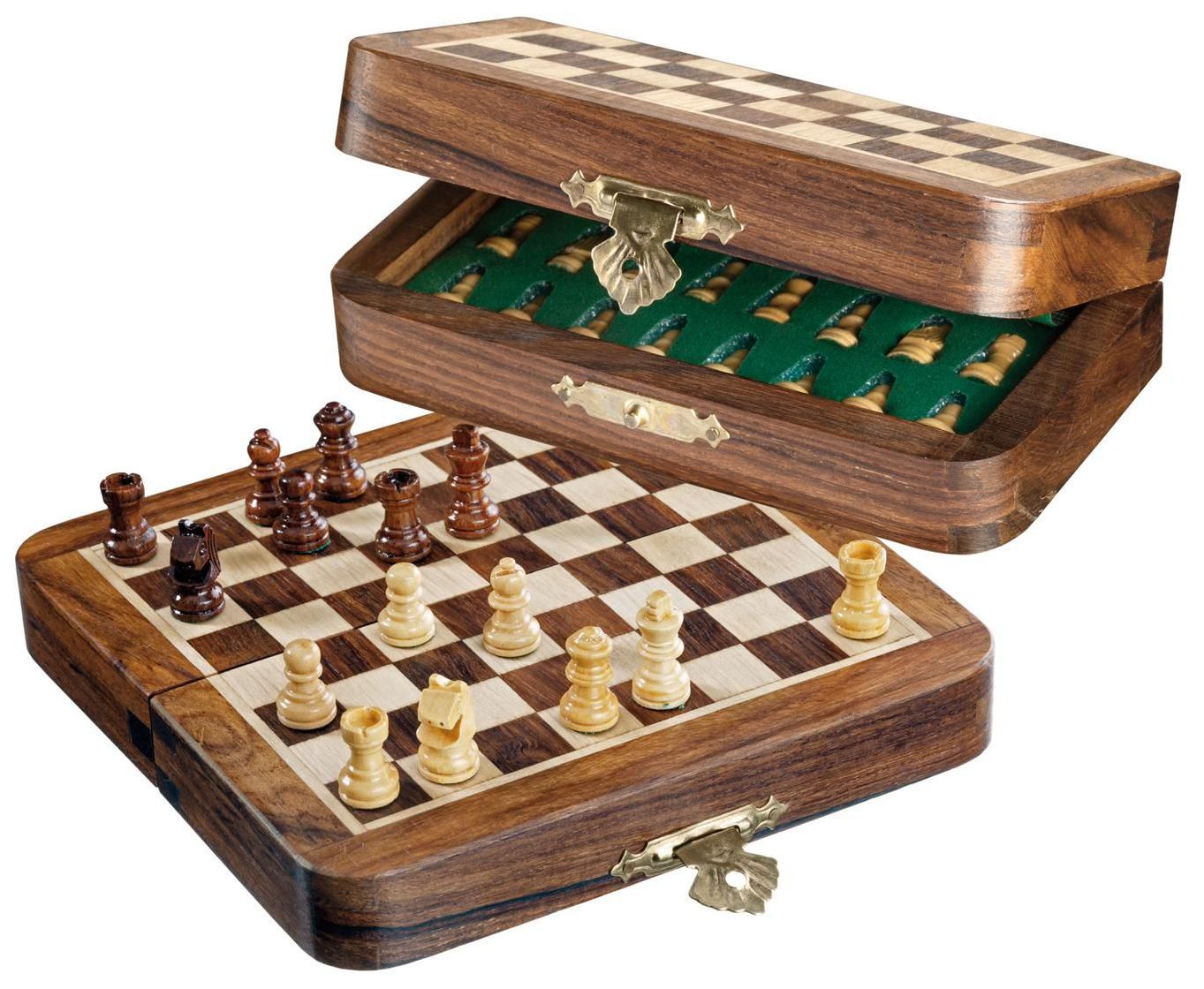 Reis Schaak Kassette Mini Veld 12 mm, Koningshoogte 20 mm Magnetisch