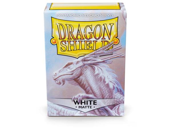 Dragon Shield - Standard: White Matte (100)