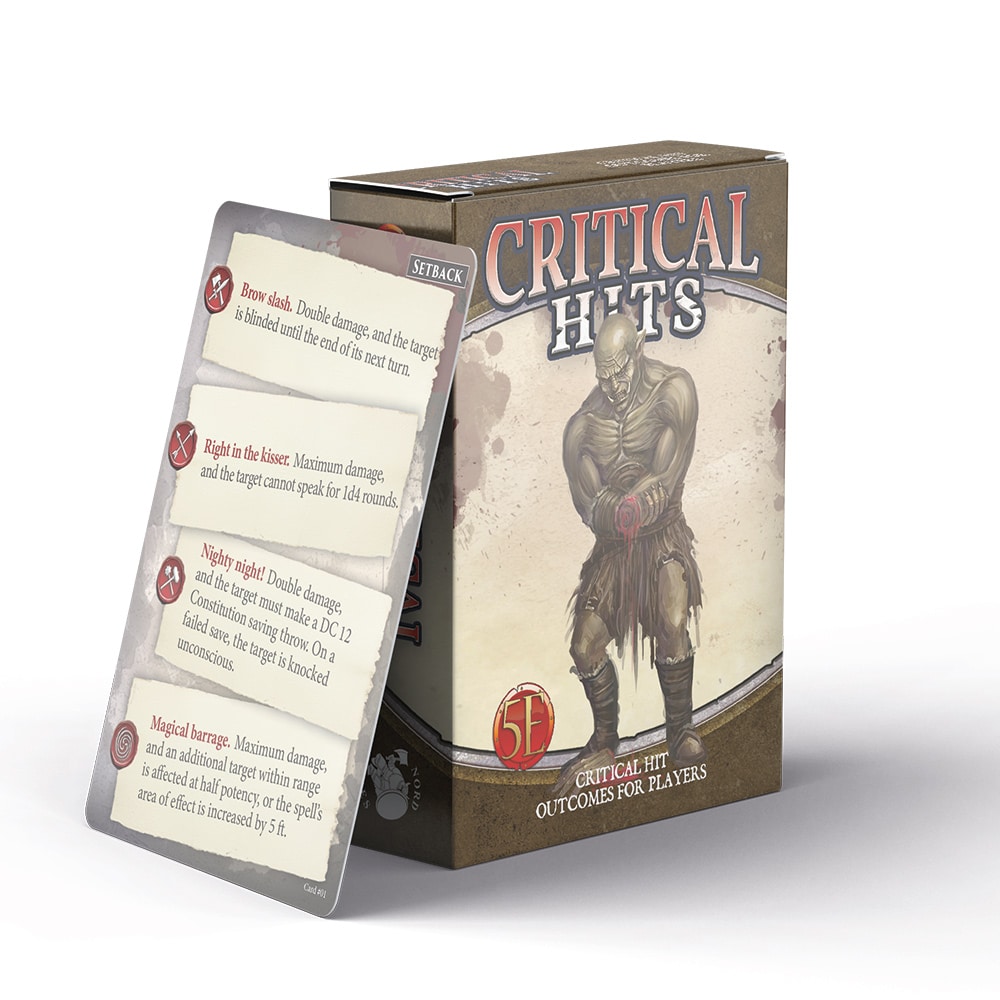 Critical Hits Deck for GMs