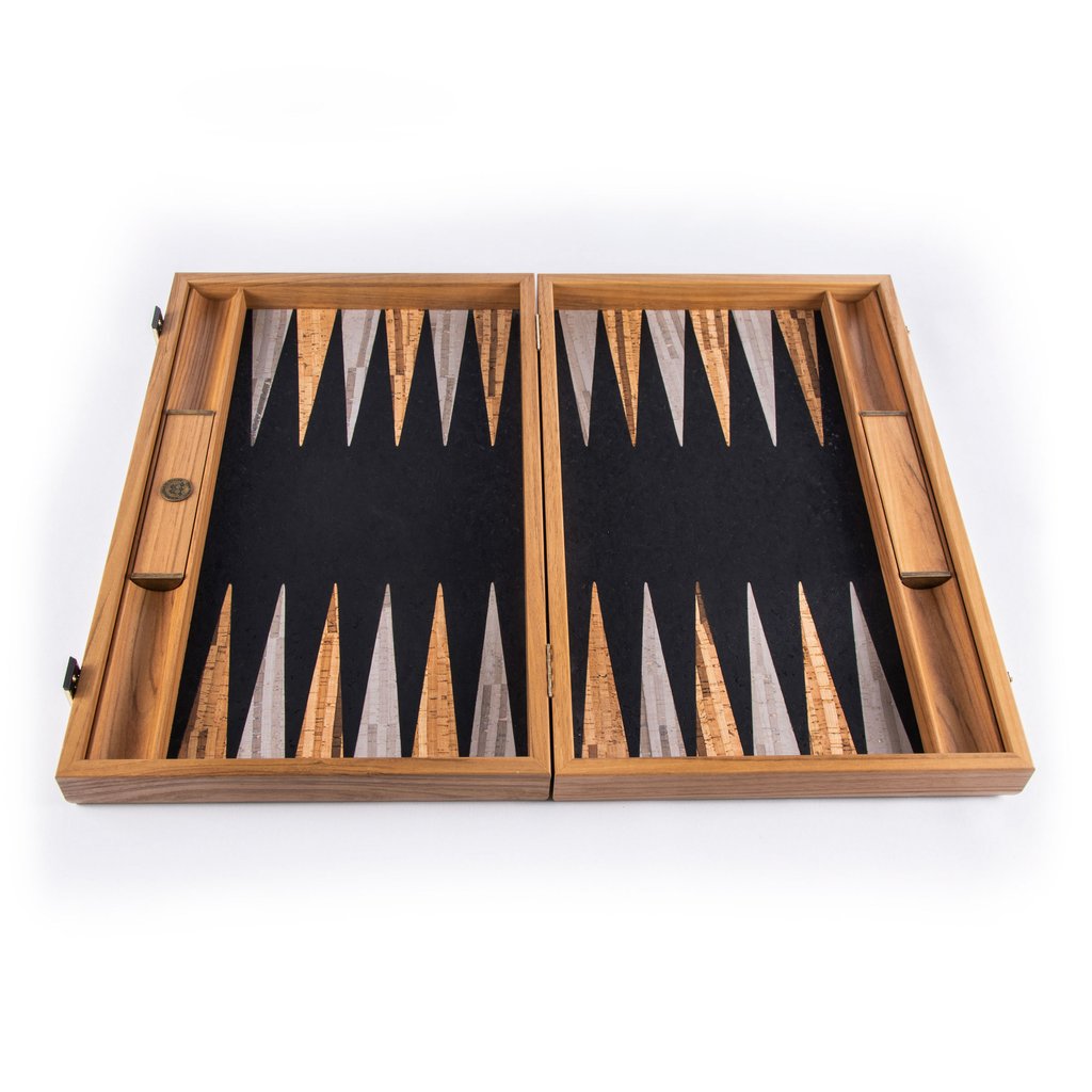 Backgammon Natural Cork - Large