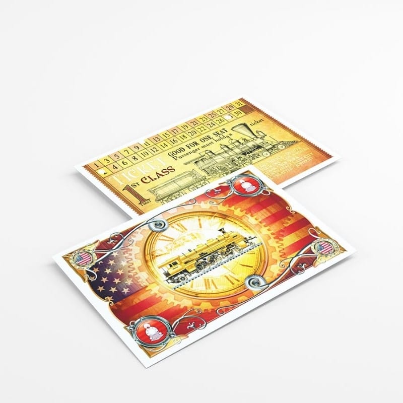 Sleeves: Ticket To Ride US Art Sleeves (152)