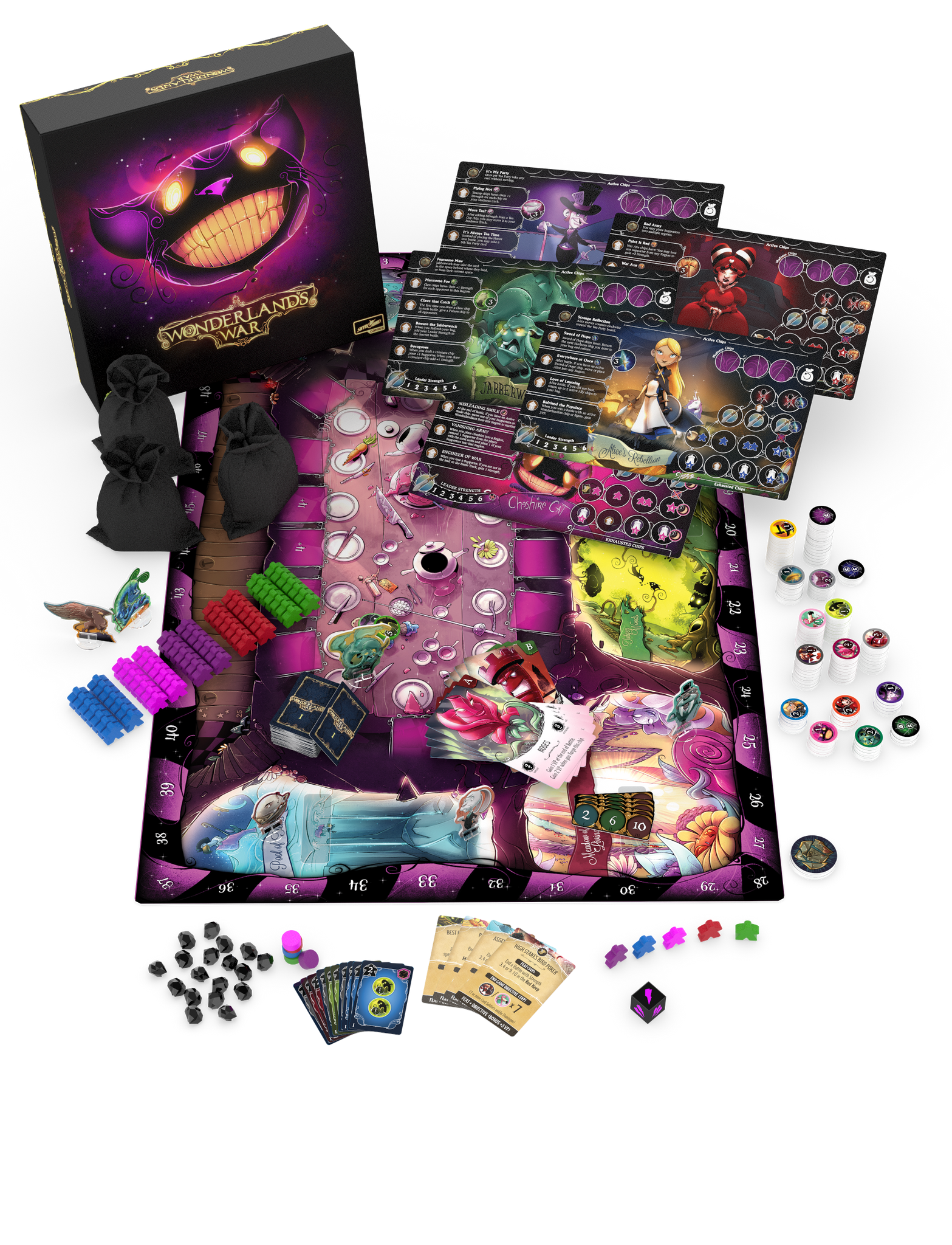 Wonderland's Wars - Bordspel