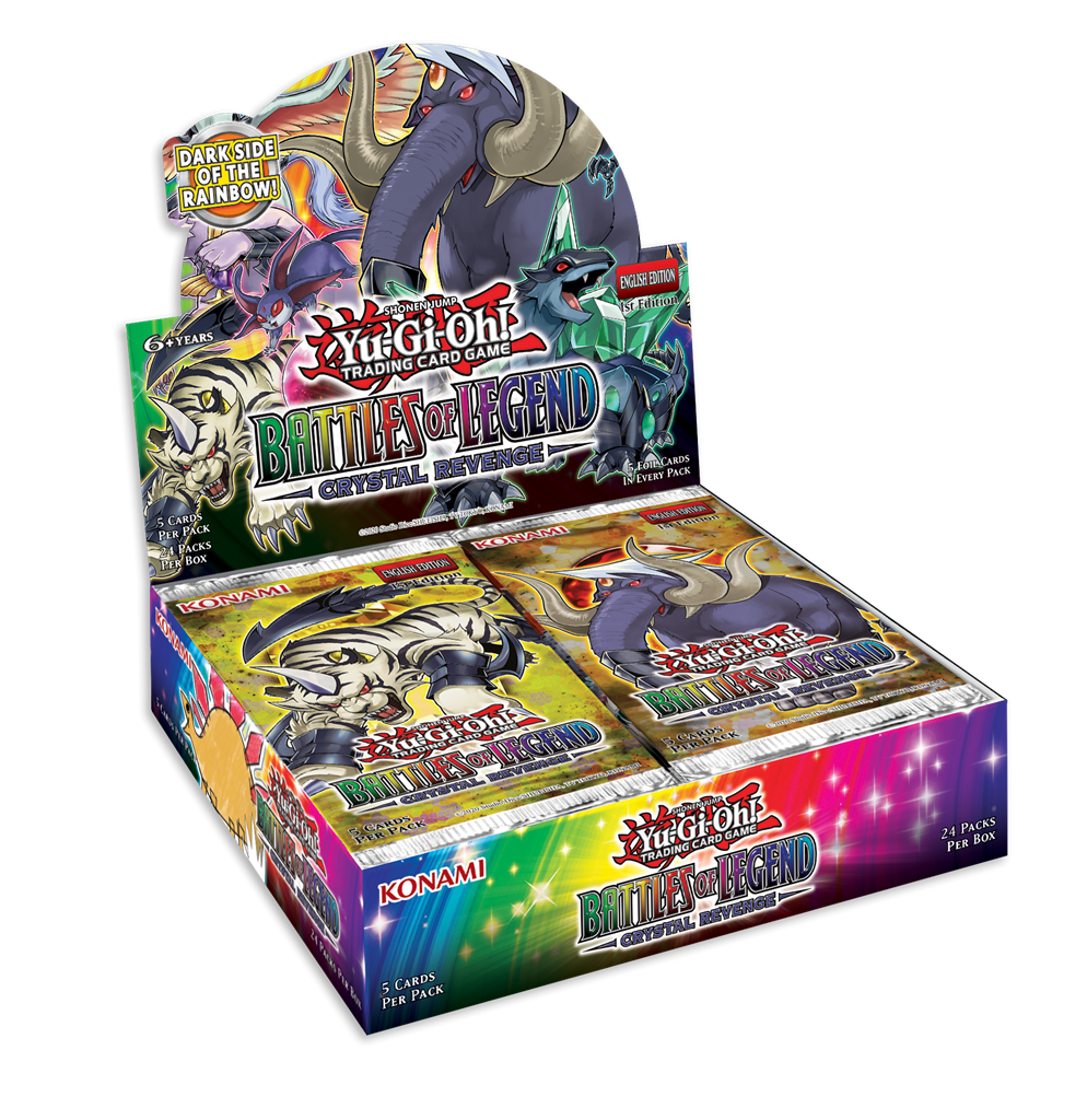 Yu-Gi-Oh: Battle of Legends Crystal Revenge - Boosterbox