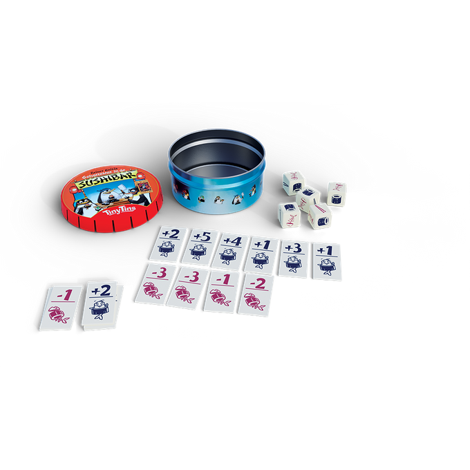 Tiny Tins: Geharrewar in de Sushibar - Dobbelspel