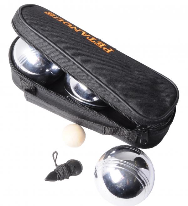 Jeu de Boules 3 Ballen in tas+rits
