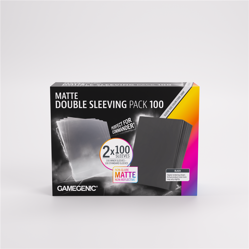 Sleeves: Matte Double Sleeving Pack (100)
