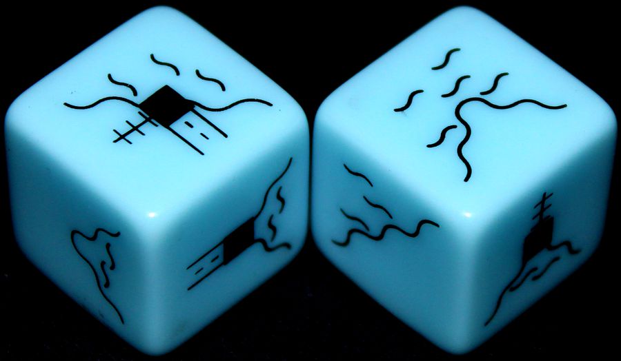 Railroad Ink (Diepblauwe versie) - Dobbelspel