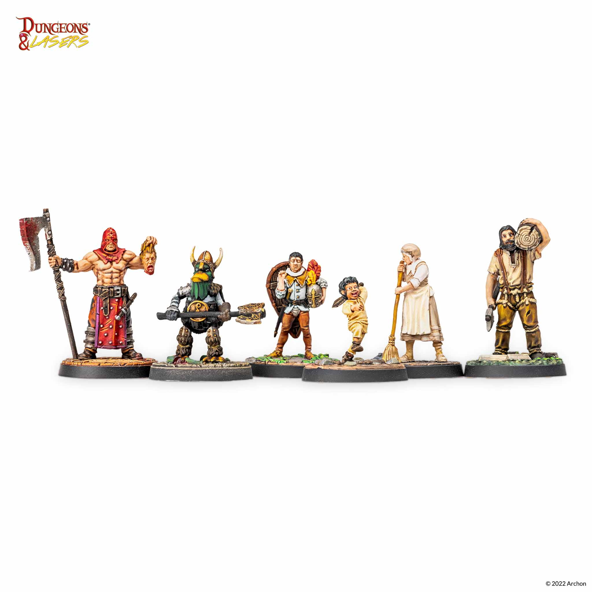 Dungeons & Lasers NPCs Miniature Pack