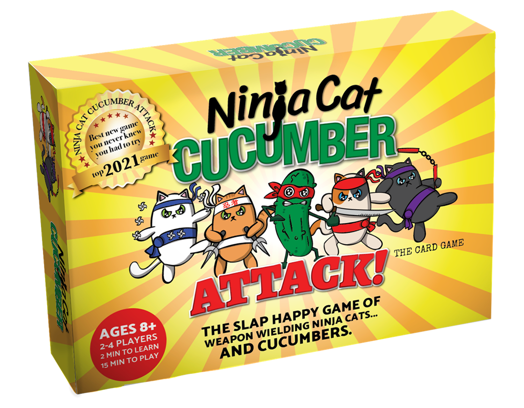 Ninja Cat Cucumber ATTACK!