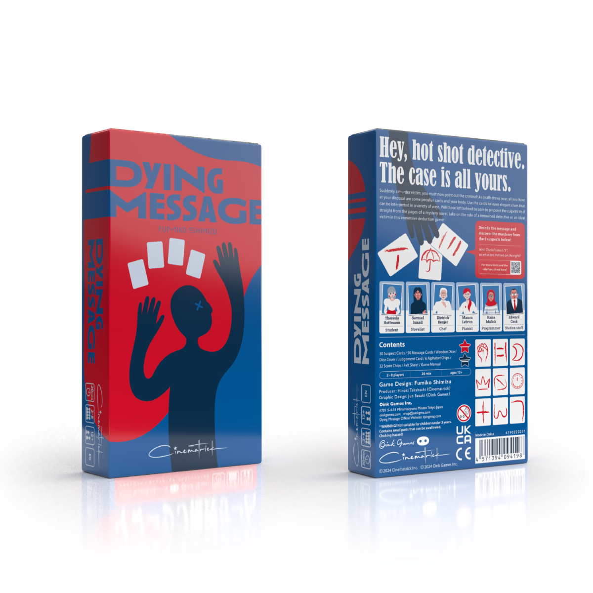 Dying Message - Board Game