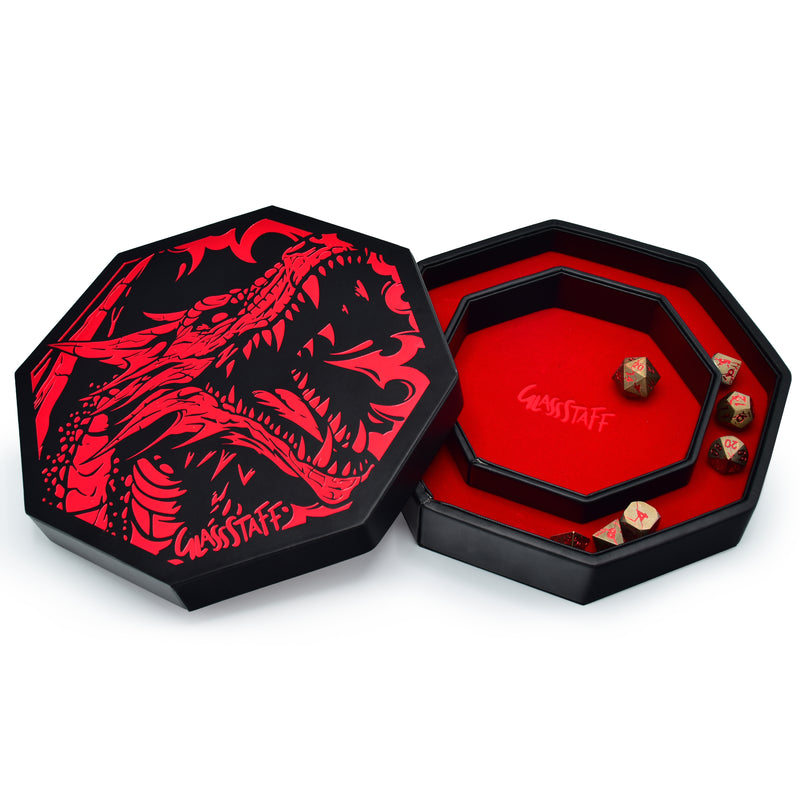 CritStones Dice Arena Red