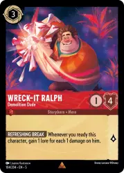 Shimmering Skies Wreck-It Ralph Card