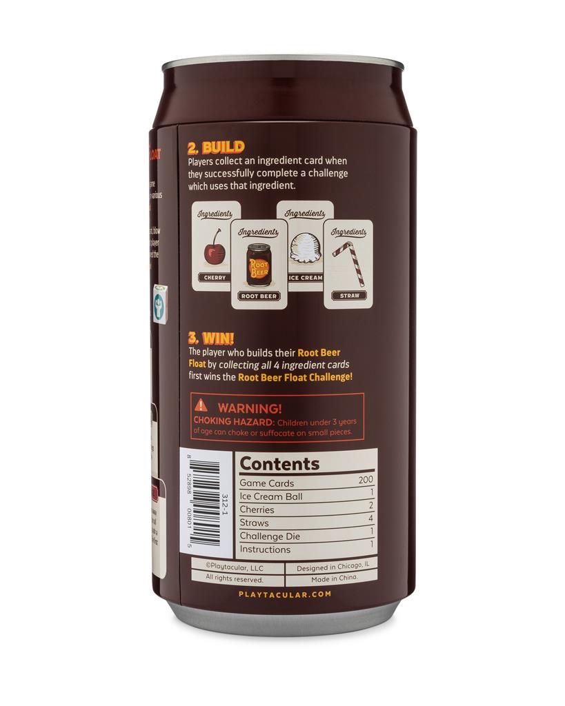 The Root Beer Float Challenge - Partyspel