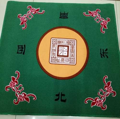 Mah-Jong speelkleed stof 80 x 80 cm