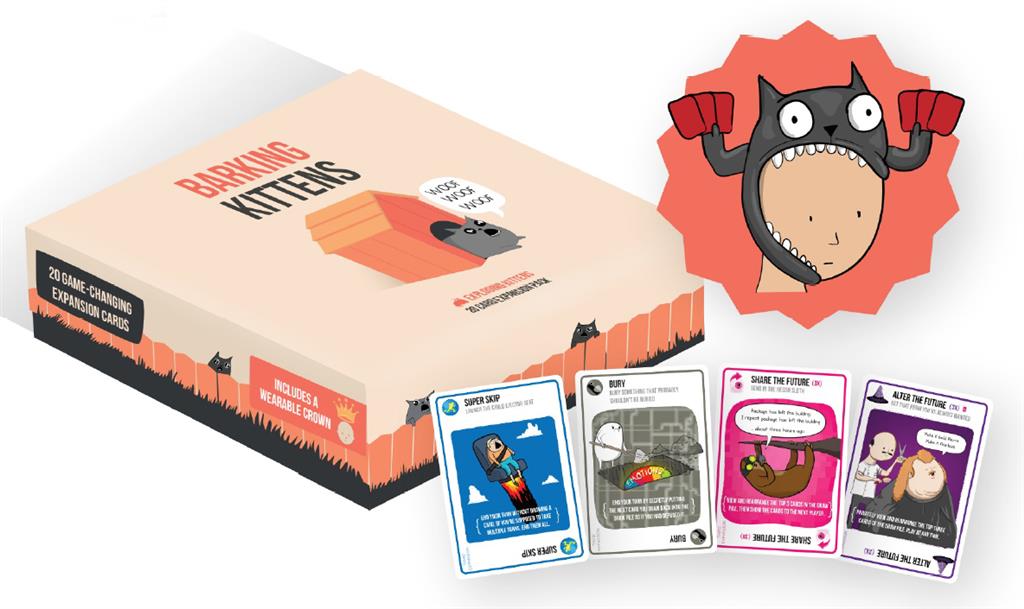 Exploding Kittens: Barking Kittens Expansion