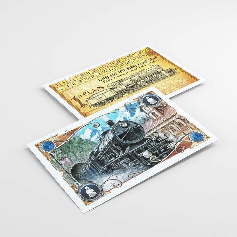 Sleeves: Ticket To Ride EU Art Sleeves (168)