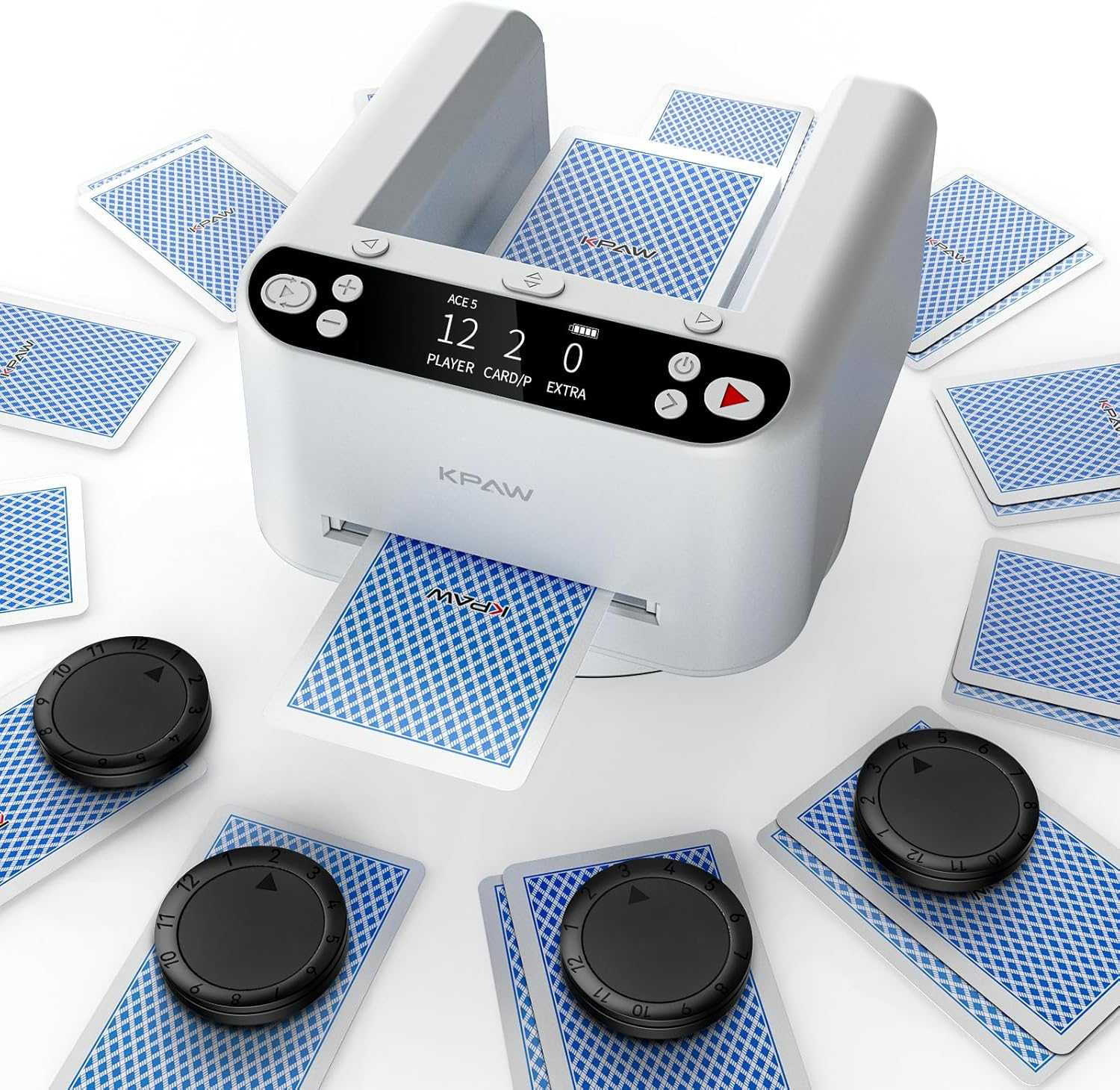 Kaartdeler ACE 5 voor 2 Decks