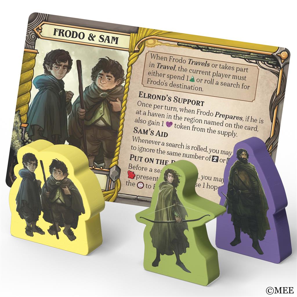 LOTR Fate of the Fellowship - Pandemic System Game