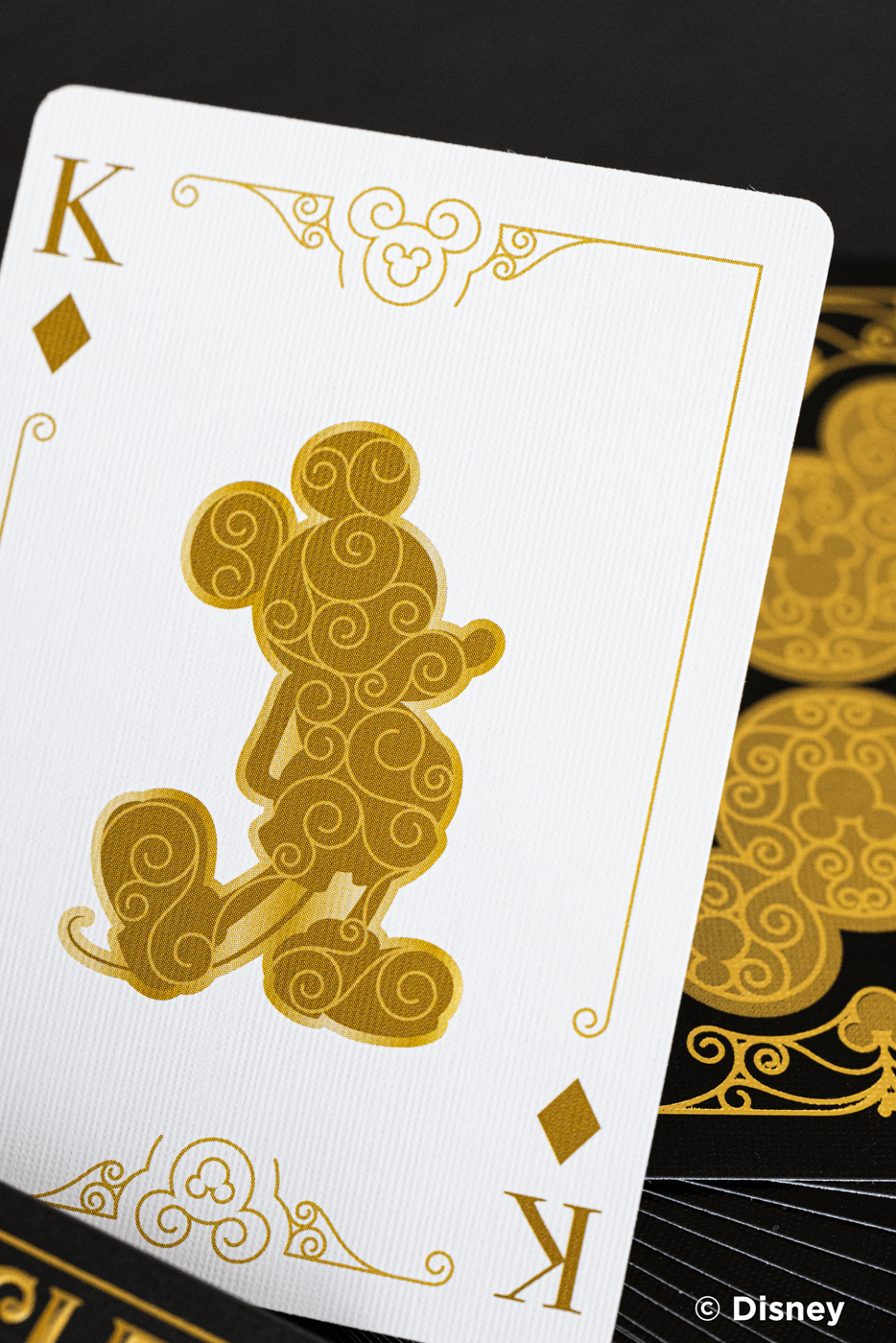 Pokerkaarten Bicycle - Mickey Black/Gold