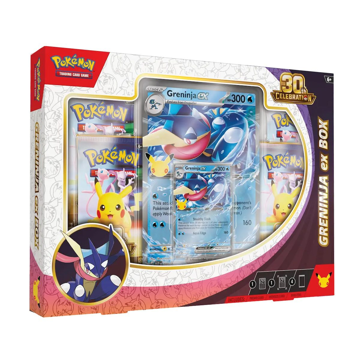 Pokemon 30th Celebration - Greninja-ex Box