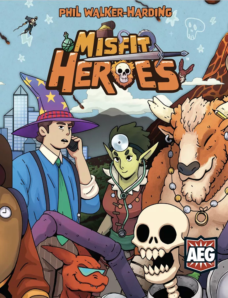 Misfit Heroes - Kaartspel