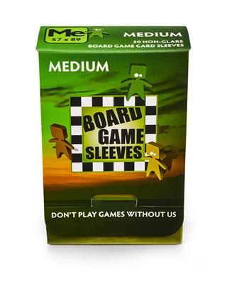 Board Game Sleeves - Non Glare Medium