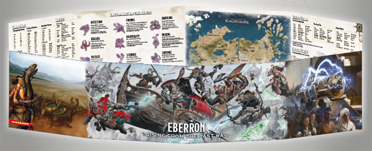 Dungeons & Dragons DM Screen Eberron