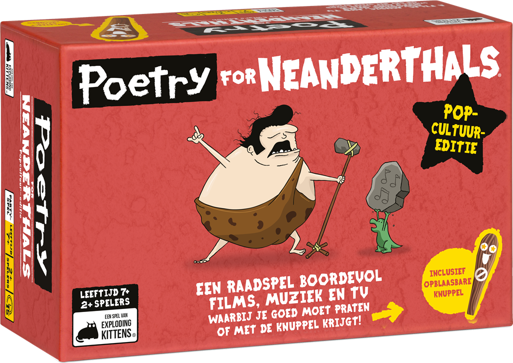 Poetry for Neanderthals Pop Culture Edition NL