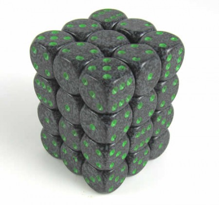 Earth Speckled D6 12mm Dobbelsteen Set (36 stuks) Earth Speckled D6 12mm Dobbelsteen Set (36 stuks)