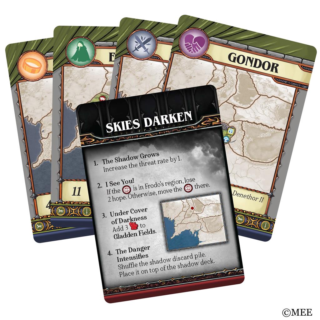 LOTR Fate of the Fellowship - Pandemic System Game